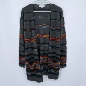 Knox Rose Cardigan Womens Size 10 Open Front Aztec Western Boho‎ Tribal